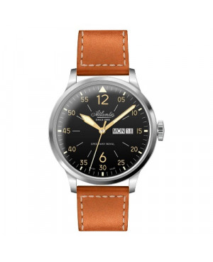 Klasyczny szwajcarski zegarek męski ATLANTIC Speedway Royale 68351.41.65R (683514165R)