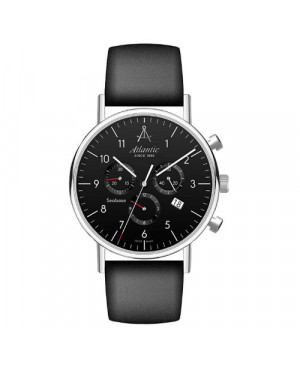 Sportowy zegarek męski Atlantic Seabase 60452.41.65 (604524165)