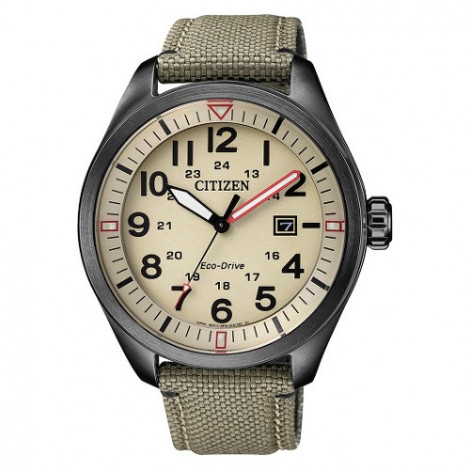 Sportowy zegarek męski CITIZEN Eco-Drive MILITARY AW5005-12X (AW500512X)