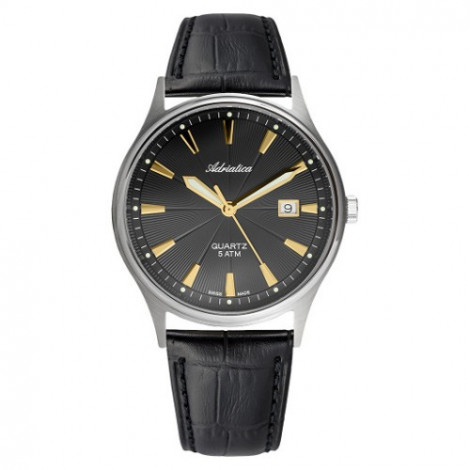 Szwajcarski, elegancki zegarek męski ADRIATICA A1171.42G4Q (A117142G4Q)