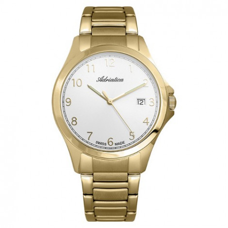 Szwajcarski, elegancki zegarek męski ADRIATICA A1264.1123Q (A12641123Q)