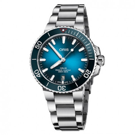Szwajcarski zegarek męski do nurkowania ORIS Clean Ocean Limited Edition 01 733 7732 4185 SET