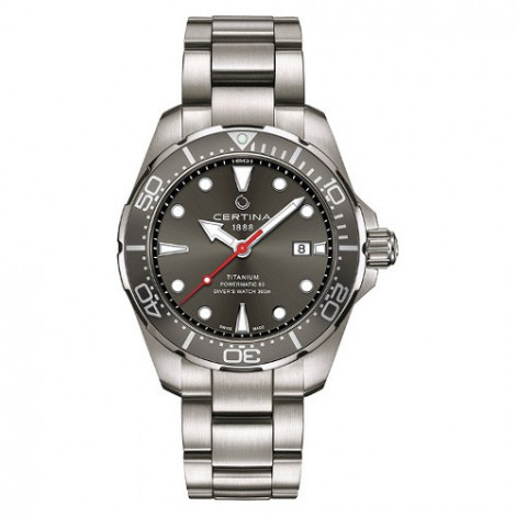 Szwajcarski, sportowy zegarek męski CERTINA DS Action Diver Powermatic 80 C032.407.44.081.00 (C0324074408100)