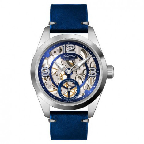 Klasyczny zegarek męski szwajcarski ATLANTIC Seaflight 70950.41.59S (709504159S)