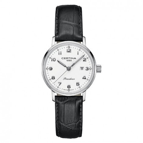 Szwajcarski, klasyczny zegarek damski CERTINA DS Caimano Lady C035.210.16.012.00 (C0352101601200)
