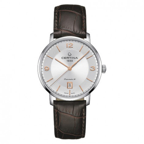 Szwajcarski, klasyczny zegarek męski CERTINA DS Caimano Powermatic 80 C035.407.16.037.01 (C0354071603701)