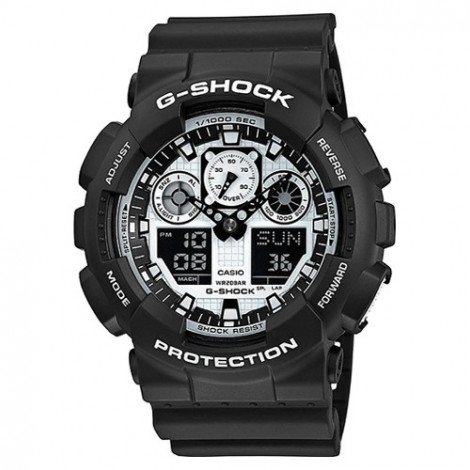 CASIO GA-100BWVCF-1AER Sportowy zegarek męski Casio G-Shock  (GA100BWVCF1AER)