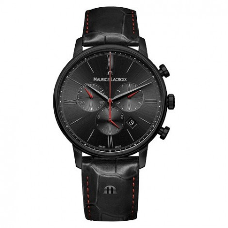 Szwajcarski sportowy zegarek męski MAURICE LACROIX Eliros Chronograph EL1098-PVB01-310-1 (EL1098PVB013101)