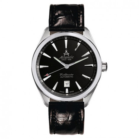 Klasyczny zegarek męski Atlantic Worldmaster 53750.41.61 (537504161)
