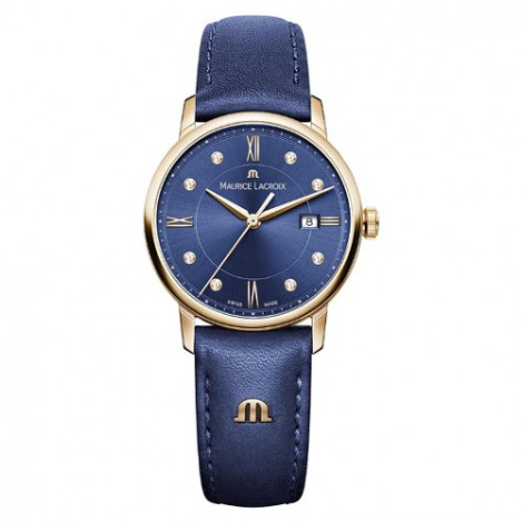 Szwajcarski klasyczny zegarek damski MAURICE LACROIX Eliros Date Ladies EL1094-PVP01-450-1 (EL1094PVP014501)