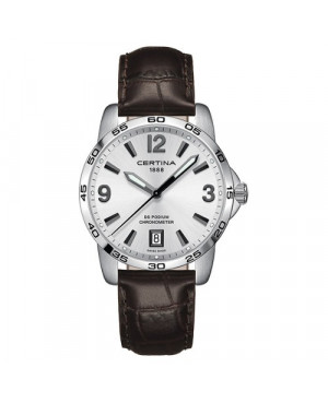 Szwajcarski, sportowy zegarek męski Certina DS Podium Gent C034.451.16.037.00 (C0344511603700)
