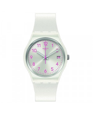 Szwajcarski, modowy zegarek damski SWATCH Originals Gent GW411 PEARLAZING