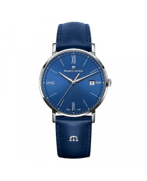 szwajcarski klasyczny zegarek męski MAURICE LACROIX Eliros Date EL1087-SS001-410 (EL1087SS001410)