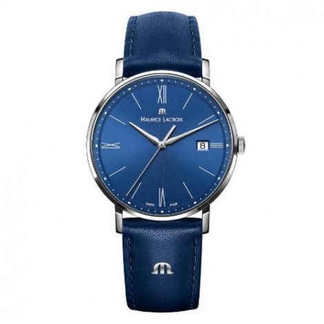 szwajcarski klasyczny zegarek męski MAURICE LACROIX Eliros Date EL1087-SS001-410 (EL1087SS001410)