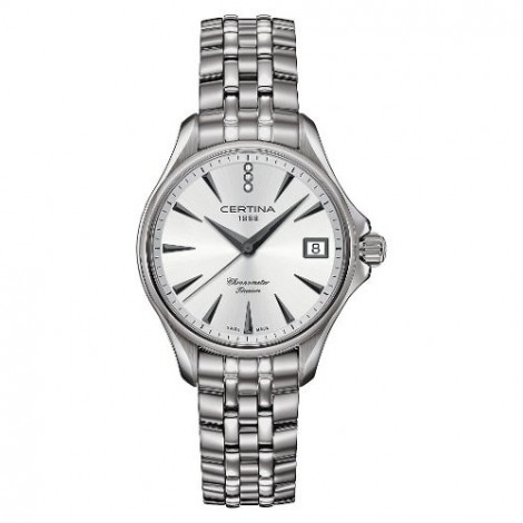 Szwajcarski, klasyczny zegarek damski Certina DS Action Lady Diamonds C032.051.44.036.00 (C0320514403600)