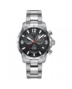 Szwajcarski, sportowy zegarek męski Certina DS Podium Chronograph GMT C034.654.11.057.00 (C0346541105700)