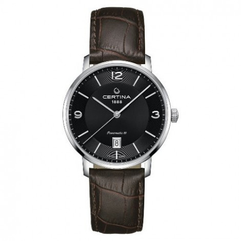 Szwajcarski, klasyczny zegarek męski CERTINA DS Caimano Powermatic 80 C035.407.16.057.00 (C0354071605700)