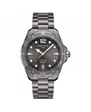 Szwajcarski zegarek męski do nurkowania CERTINA DS Action Gent C032.451.44.087.00 (C0324514408700)