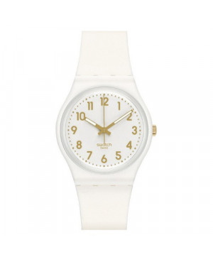 Szwajcarski zegarek modowy SWATCH Originals Gent GW164 WHITE BISHOP