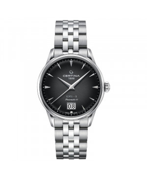 Szwajcarski, klasyczny zegarek męski CERTINA DS-1 Big Date Powermatic 80 C029.426.11.051.00 (C0294261105100)