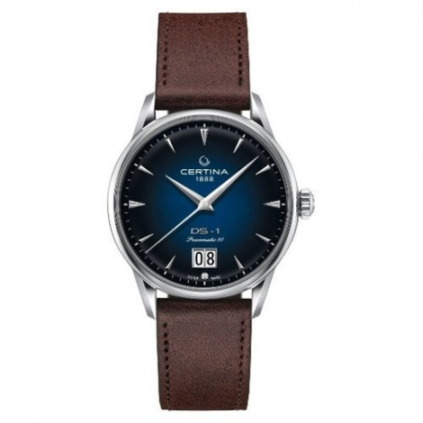 Szwajcarski, klasyczny zegarek męski CERTINA DS-1 Big Date Powermatic 80 C029.426.16.041.00 (C0294261604100)