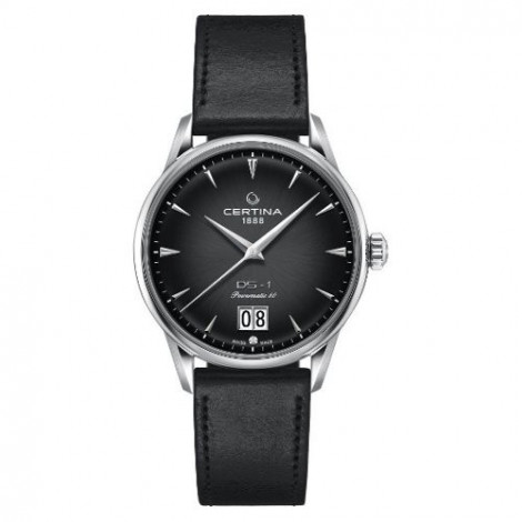 Szwajcarski, klasyczny zegarek męski CERTINA DS-1 Big Date Powermatic 80 C029.426.16.051.00 (C0294261605100)
