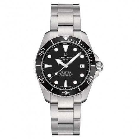 Szwajcarski zegarek męski do nurkowania Certina DS Action Diver 38mm C032.807.11.051.00 (C0328071105100)