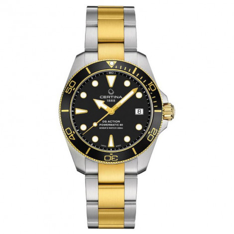 Szwajcarski zegarek męski do nurkowania Certina DS Action Diver 38mm C032.807.22.051.00 (C0328072205100)