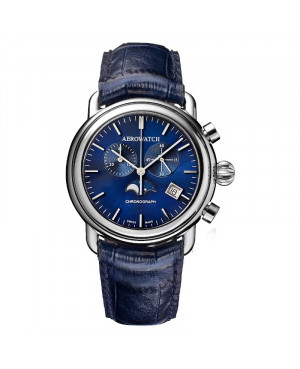 Szwajcarski, klasyczny zegarek męski Aerowatch 1942 84934 AA05 (84934AA05)