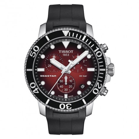 Sportowy zegarek męski Tissot Seastar 1000 Chronograph T120.417.17.421.00 (T1204171742100) Zegaris Rzeszów
