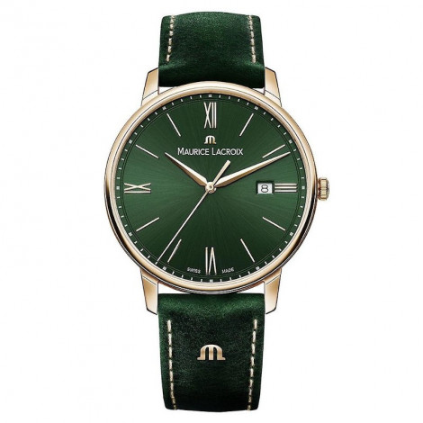 Szwajcarski klasyczny zegarek męski MAURICE LACROIX Elirose Green Smoked EL1118-PVP01-610-1 (EL1118PVP016101)