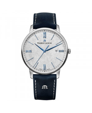 Szwajcarski,klasyczny zegarek męski MAURICE LACROIX Eliros Gent Date EL1118-SS001-114-1 (EL1118SS0011141)