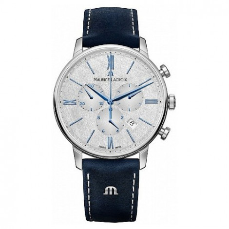 Szwajcarski, sportowy zegarek męski MAURICE LACROIX Eliros Gent Chronograph EL1098-SS001-114-1 (EL1098SS0011141)
