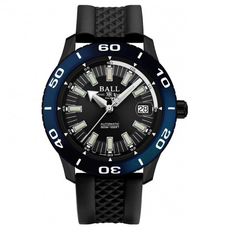 Szwajcarski zegarek męski do nurkowania  BALL Firemann NECC DM3090A-P5J-BK (DM3090AP5JBK)