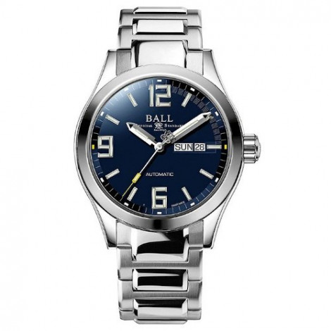 Szwajcarski, klasyczny zegarek męski BALL Engineer III Legend NM9328C-S14A-BEYE (NM9328CS14ABEYE)