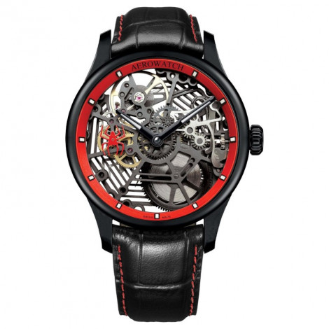 zegarek męski Aerowatch Renaissance Skeleton SPIDER 50981 NO21 (50981NO21)