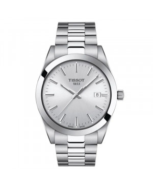 Klasyczny zegarek męski TISSOT Gentleman T127.410.11.031.00 (T1274101103100)