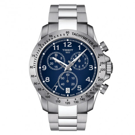 Sportowy zegarek męski TISSOT V8 Quartz Chronograph T106.417.11.042.00 (T1064171104200) zegarek szwajcarski