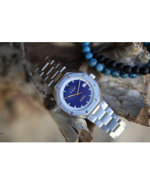 Szwajcarski, klasyczny zegarek męski ATLANTIC Beachboy 58765.41.51 (587654151) Zegaris