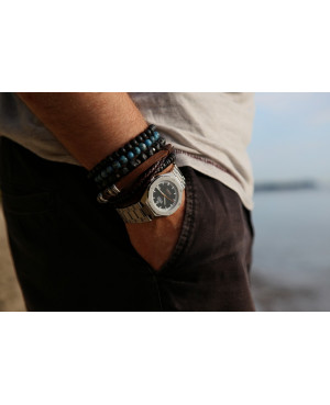 Klasyczny zegarek ATLANTIC Beachboy 58765.41.61 (587654161) szwajcarski, męski Zegaris Rzeszów