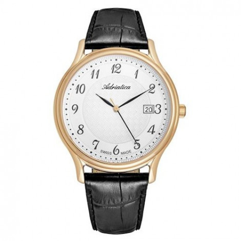 Szwajcarski, klasyczny zegarek męski ADRIATICA A8000.1223Q (A80001223Q)