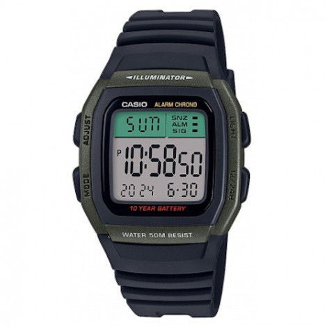 Sportowy zegarek męski CASIO Collection W-96H-3AVEF (W96H3AVEF)