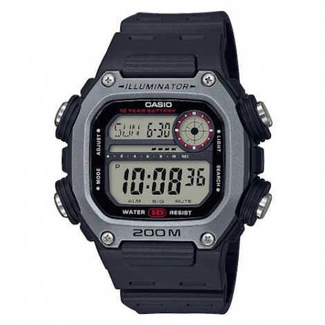 Sportowy zegarek męski CASIO Collection DW-291H-1AVEF (DW291H1AVEF)