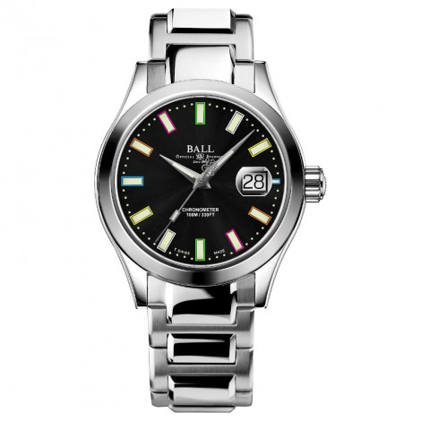 Szwajcarski, klasyczny zegarek męski BALL Engineer III Marvelight Chronometer – Caring Edition NM2026C-S28C-BK (M2026CS28CBK)