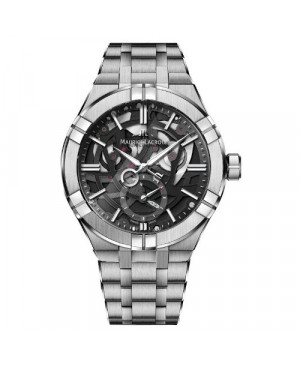 Szwajcarski klasyczny zegarek męski MAURICE LACROIX Aikon Automatic AI6088-SS002-030-1 (AI6088SS0020301)