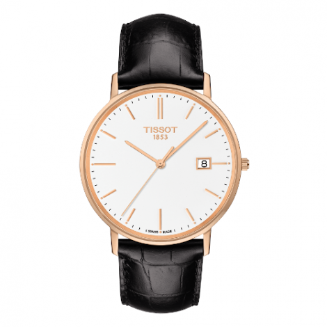 Elegancki zegarek męski TISSOT Goldrun T922.410.76.011.00 (T9224107601100) zegarek szwajcarski szafirowe szkło