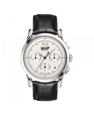 Szwajcarski, elegancki zegarek męski TISSOT 1948 T66.1.722.33 (T66172233)