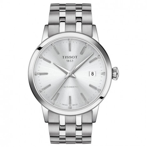 TISSOT T129.407.11.031.00 Classic Dream (T1294071103100) zegarek męski automatyczny szwajcarski z szafirowym szkłem