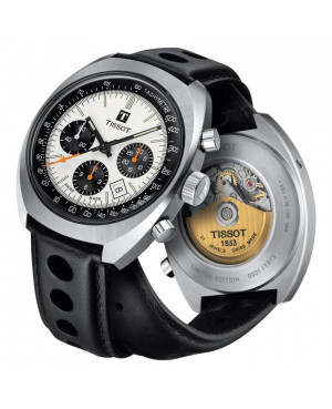 TISSOT T124.427.16.031.00 (T1244271603100) zegarek inspirowany motoryzacją mechanizm automatyczny