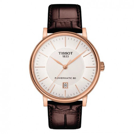 Szwajcarski, klasyczny zegarek męski TISSOT Carson Premium T122.407.36.031.00 (T1224073603100)